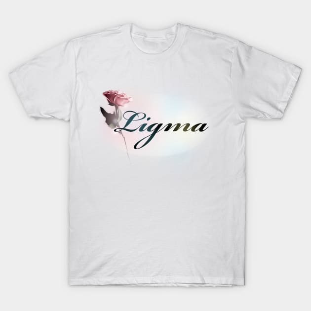 Ligma Shirt but classy T-Shirt by sandpaperdaisy